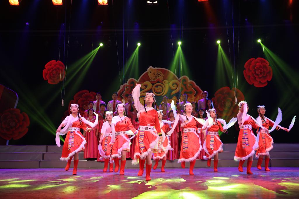 我校举行2019年元旦教职工文艺汇演